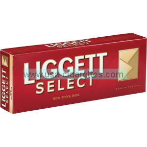 Liggett Select Red 100's cigarettes